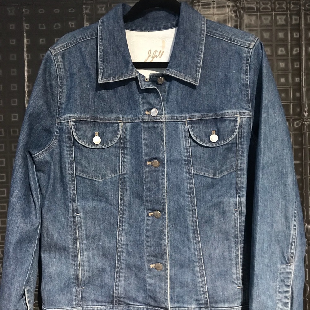 Used J Jill Jean Jacket